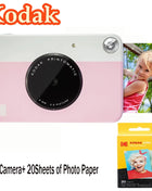 Kodak Zink Kodak Fotocamera PRINTOMATICA Kodak Una fotocamera per immagini una tantum Regalo di festa Opzionale 20/50 Kodak PRINTOMATIC Zink Paper