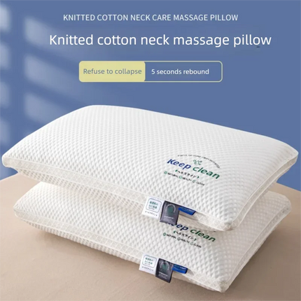 New Hotel Pillows Specifically Designed for Cervical Spine Protection and Sleep Aid Home Use Dormitory Single Pillow Core