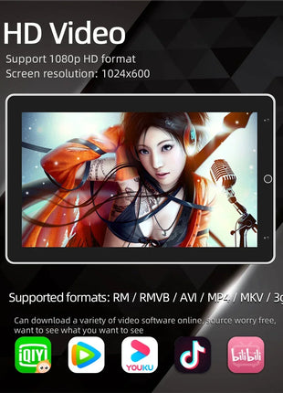 4G+64G Android 14 Car Stereo Video Multimidia Radio Player 10.1 Inch Universal Autoradio GPS Electric Rotatable Touch Screen - Riparo82