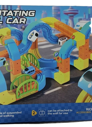 Set di vagoni con pista magnetica elettrica - Giocattolo puzzle per bambini versatile Blocchi magnetici antigravità Veicolo da gioco Regalo di compleanno - riparo82