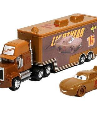 Auto 2 Mack Truck Pixar auto da corsa Lightning McQueen Jackson Storm mini Car 1 3 collezione Pressofuso Giocattolo in metallo Regalo per il regalo del capretto - riparo82