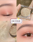Hot Monochrome Eyeshadows Cowherd Weaver Girl Pearlescent Fine Glitter Sequins Cement Matte Student Eye Shadow Palette Wholesale - Riparo82