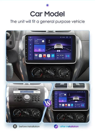 Hizpo 10.1" Universal CarPlay Android Auto Radio For VW Volkswagen Fiat Renault Nissan Hyundai 4G Car Multimedia Autoradio 1 Din - Riparo82