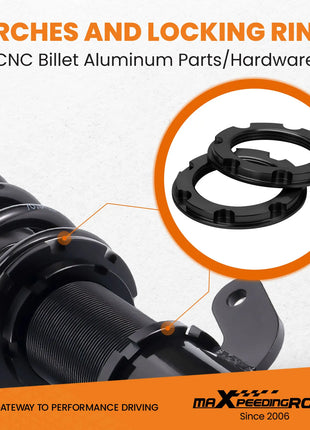 Maxpeedingrods Coilovers Sospensione Adj. Ammortizzatore Per BMW Serie 3 E46 RWD 98-05 Ammortizzatori Molle Sospensione