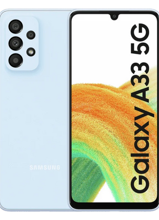 Samsung Galaxy A33 5G A336B A336B/DS 6.4 "6GB RAM 128GB ROM NFC Exynos 1280 Octa Core Telefono cellulare sbloccato originale - riparo82