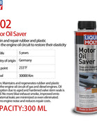 Liqui Moly Risparmio olio motore 300ML Il guarnizione motore riduce il rumore del motore Riduce il consumo dell'olio motore Ottimizza le emissioni
