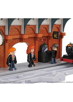 Originale Takara Tomy Tomica Auto Plarail Harry Potter Hogwarts Express Set Modello di veicolo Giocattoli per ragazzi Collezione Regalo di compleanno - riparo82