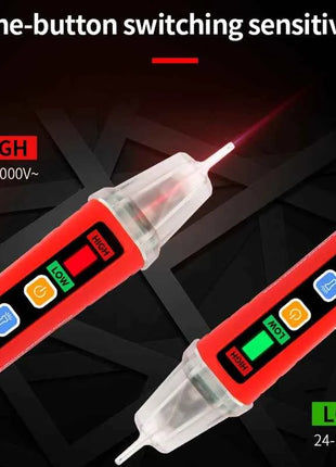 UNI-T AC Voltage Detector UT12D Non Contact Voltage Tester 24V-1000V Contactless Electric Tester Pen Power Sensor LED