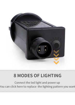 Luce natalizia per esterni Ghirlanda di Capodanno Lampada 100m 20m Scintillio LED String Vacanza Matrimonio Luci decorative adornos de navidad