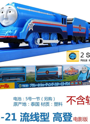 Originale Takara Tomy Tomica Thomas & Friends Treno Auto ferroviaria elettrica Golden Percy Henry Rebacca Edward Giocattolo per il regalo di compleanno del ragazzo - riparo82