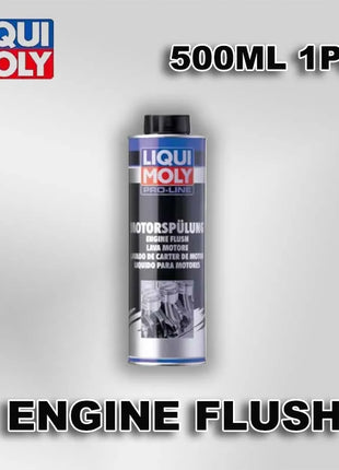 LIQUI MOLY ENGINE FLUSH 500ml Detergente efficace per il sistema dell'olio per la manutenzione dei motori automobilistici e la modifica dell'olio Protezione massima