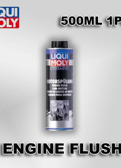 LIQUI MOLY ENGINE FLUSH 500ml Detergente efficace per il sistema dell'olio per la manutenzione dei motori automobilistici e la modifica dell'olio Protezione massima