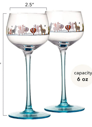 Calice per piccole persone in stile Alsace Bicchieri da vino Decorazioni per la casa Bicchiere da vino adatto per compleanni, Natale e regali di nozze 6 (fl.oz) - riparo82