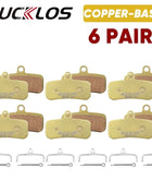 BUCKLOS MTB Pastiglie Freno A Disco per SHIMANO D02S Pastiglie Freno Idraulico In Metallo A Base di Rame Pastiglie Freno Per Mountain Bike per M9120 M820 M810