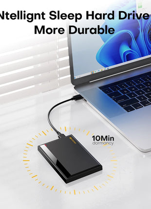 Kodak Disco rigido protettivo da 2,5 pollici USB3.0 5Gbps 500GB 1TB Disco rigido esterno HDD per capacità di espansione del computer desktop PS4