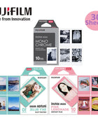 Fujifilm Instax Mini Pellicola Bordo Bianco/Pellicole a Colori 10-100 Fogli di Carta Fotografica per Fuji Instax Camera Mini 12/8/11/25/50/90/Link/Evo