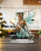 Supporto in acrilico Artigianato personalizzato Festa della mamma Festa del papà Regalo di Natale di Halloween - riparo82