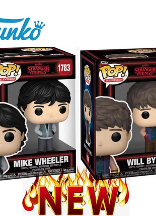 Funko POP Stranger Will Byers1786 # 1783 #   Undici Lucas Joyce Dustin Jim Barb Steve Demogorgon428 # 638 # 421 # 475 #   Regalo da collezione giocattolo