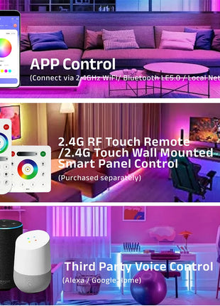 SP530E SP630E WiFi Alexa Bluetooth Controller LED Supporto RGB RGBW RGBCCT o SPI TTL IC Chip LED Strip/Matrix PWM Monocromatico CCT - riparo82