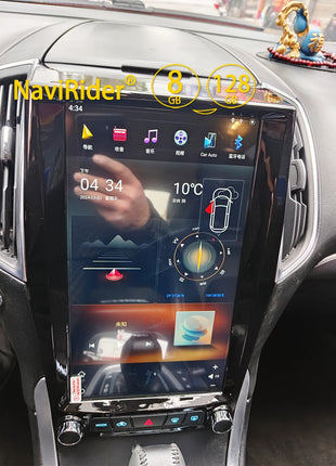 Tesla Style 13.6inch Android Screen GPS Navigation Carplay Autoradio For Ford Edge 2015-2019 Stereo Car Multimedia Video Player - Riparo82