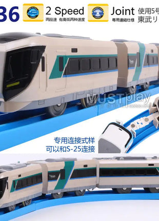 TAKARA TOMY Shinkansen S serie PuleruRoad treno elettrico con magnete, auto a motore con suono e luce di emergenza, giocattoli per ragazzi, regali per bambini - riparo82