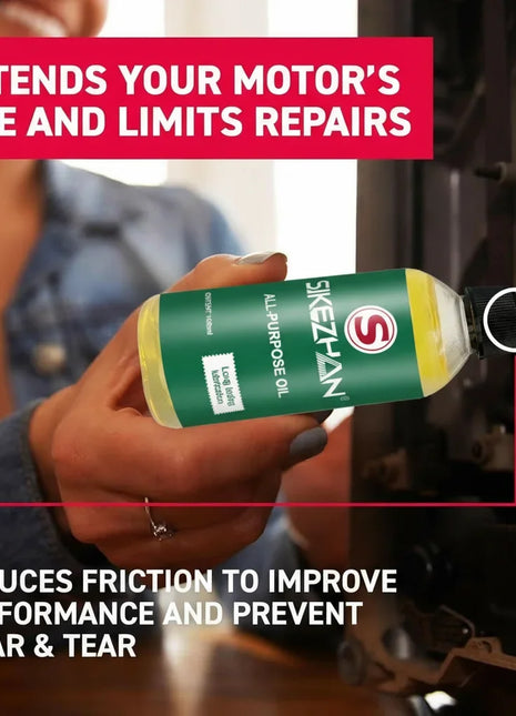 Olio motore multiuso da 100-300 ml – Lubrificante antiusura per motori elettrici domestici, ventilatori, macchine da cucire e elettrodomestici