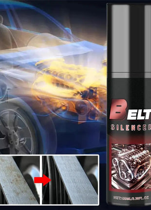 100ml Car Belt Noise Spray Prolongs Belt Life Engine Belt Silencer Spray-On Dressing Noise Lubrication Protection Silencer - Riparo82