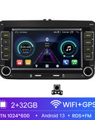 2 Din Car Radio Android 13 Car Multimedia Player GPS WiFi Carplay For Volkswagen Skoda Octavia golf 5 6 touran passat polo Jetta - Riparo82
