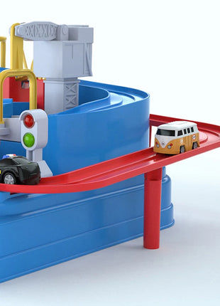 Modello di vagone da corsa Spazio Animali aerospazziali Giocattoli educativi Bambini Treno Pista Avventura Cervello Gioco interattivo meccanico - riparo82