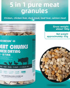 BESSN Freeze-Dried Turtle Food 300g | Brazilian/Caiman/Reeves' Turtle Formula with Shrimp & Meat Pellets | for Juvenile Turtles - Riparo82