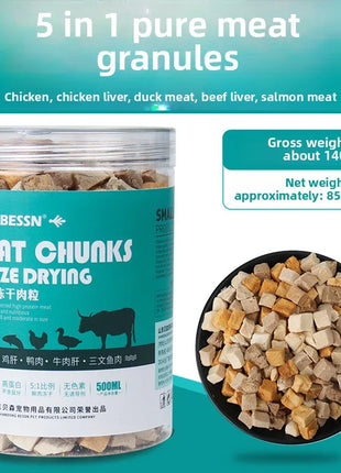 BESSN Freeze-Dried Turtle Food 300g | Brazilian/Caiman/Reeves' Turtle Formula with Shrimp & Meat Pellets | for Juvenile Turtles - Riparo82