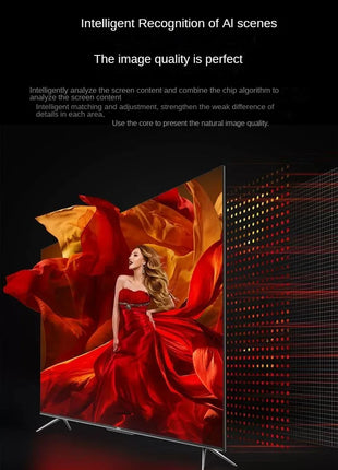 New Television 55 Inch Curved Smart Led TV 4K UHD LED Television Wifi Usb Video Fashion Design 55 inch smart tv 4k ultra hd - Riparo82