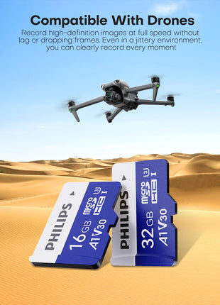 Scheda SD Philips Ultra Micro tf 128 GB 32 GB 64 GB Mini SD Card SD/TF Scheda Flash Scheda di memoria 8 GB 16 GB miniSD per telefono