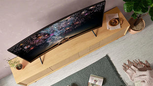Big Screen 65" Curved TV 4K UHD Full Display Smart Television Sets 65 75 85 Inch TVs - Riparo82