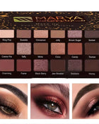 18 Colors Eyeshadow Palette Matte Makeup Products Women Cosmetics New Beauty Health Low Saturated Smoke Eye Shadow Pallet