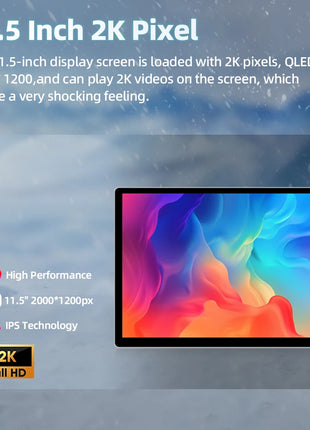 11.5 inch Car Radio GPS Androidauto Carplay For Tesla style For Nissan Hyundai KIA Toyota Honda Multimedia Player For 9/10 inch - Riparo82