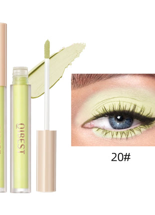 24 Colors Matte Liquid Eyeshadow Cream Nude Eye Makeup Long Lasting Eye Shdaow Stick Blush Purple Green Blue Red Contour Shadow - Riparo82