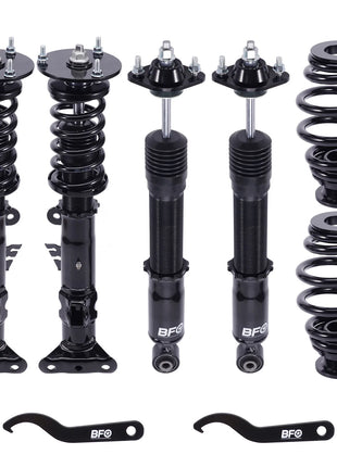 4x Coilovers per BMW Serie 3 E36 Coupé 2WD 1991-1999 Sospensione anteriore posteriore