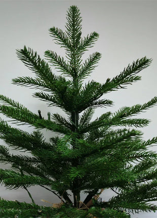 Piccolo albero di Natale Materiale 100% PE con luci a LED Albero di Natale da tavolo 45 cm / 60 cm Decorazioni per l'atmosfera della festa di Natale