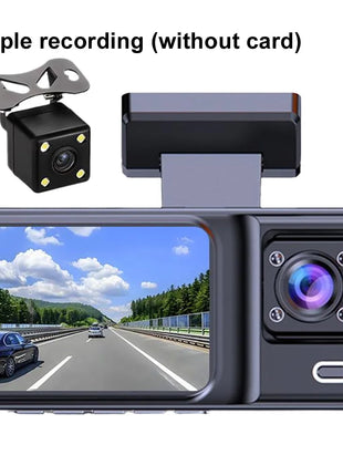 Dash Cam for Cars Camera Black Box 3 Channel /2 Channel  1080P Video Recorder Rear View Camera for Vehicle Car DVR car accessory - Riparo82