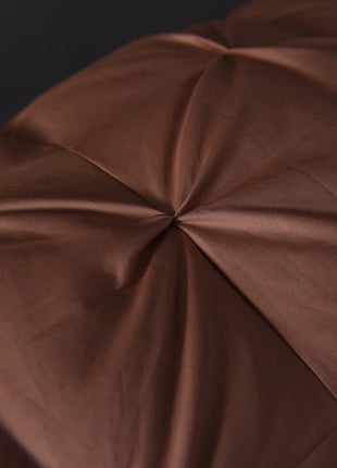 Luxury 100% Goose Down Feather Stuffed Pillows Pinch Pleat Design Neck Protection Bed Pure Cotton Cover Cushion for Sleeping - Riparo82