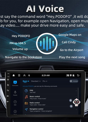 Hikity Wireless CarPlay Android Auto Car Radio For Toyota RAV4 2001-2006 BT Multimedia Player GPS WiFi Head Unit 2din autoradio - Riparo82