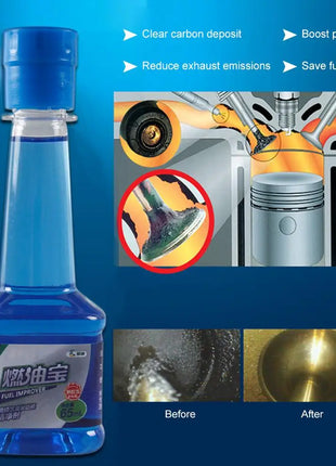 65ml Car Fuel Gasoline Injector Cleaner Gas Oil Additive Remove Engine Carbon Deposit Increase Power In Oil Ethanol Fuel Saver - Riparo82