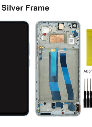 Schermo Amoled Per Xiaomi 11 Lite 5G NE Display LCD Touch Panel Digitizer Assembly per Mi 11Lite 5G NE 2109119DG 2107119DC - riparo82