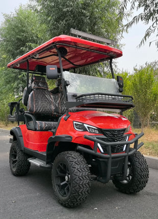 New Energy Sightseeing Car Electric Golf Cart with Electric Four-Wheel Vehicle off-Road Vehicle 2025 Latest Model Factory Direct - Riparo82