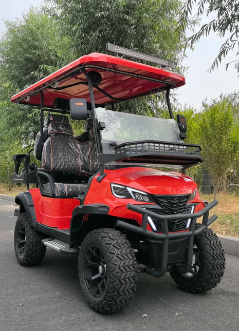 New Energy Sightseeing Car Electric Golf Cart with Electric Four-Wheel Vehicle off-Road Vehicle 2025 Latest Model Factory Direct - Riparo82