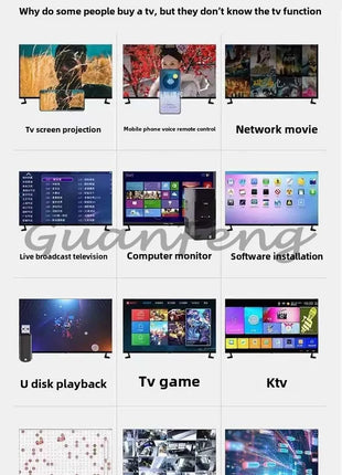 New 4K 55 Inch LCD TV with High-definition 65 Intelligent WIFI Tablet 32 Network 50 Home 46 - Riparo82