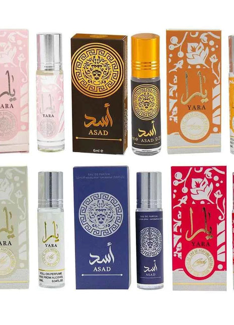 10ML Middle Eastern Roller Perfume Dubai Arab Essential Oil Unique Charm Fragrance Portable Perfume Gifts For Men Women NEW 2025