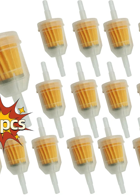 10PCS Universal Gasoline Gas Fuel Gasoline Oil Filter Motorcycle Scooter Gasoline Filter Tool Motor ATV Fuel Filter Accessories - Riparo82