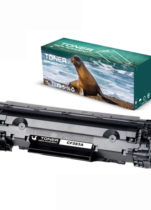 Qualicom CF283A 83A Compatible TONER Cartridge for HP LaserJet Pro MFP M125 M125nw M125rnw M127fn M127fw M127fp M201n M225dn - Riparo82